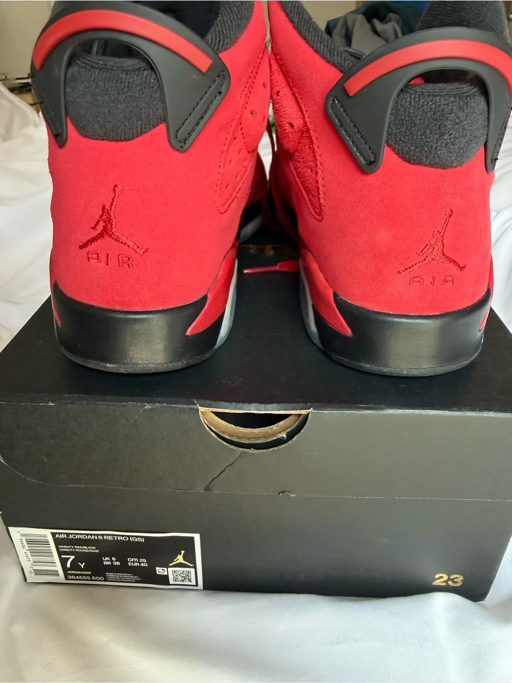 Jordan Red and Black Men’s Sneakers